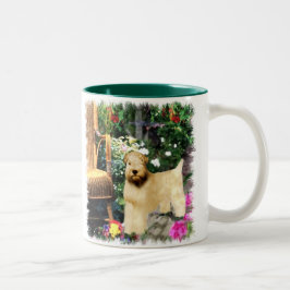 Geschenke mit weichem Rad Terrier Art Zweifarbige Tasse
