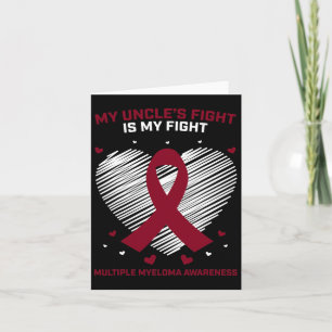 Geschenke Onkel Multiple Myeloma Awareness Product Karte