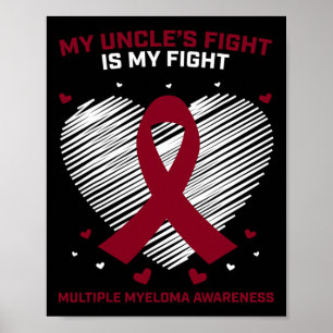 Geschenke Onkel Multiple Myeloma Awareness Product Poster