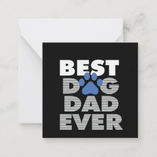 Geschenke Papa   Bester Hund Papa überhaupt Mitteilungskarte