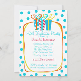 Geschenke Party Einladung