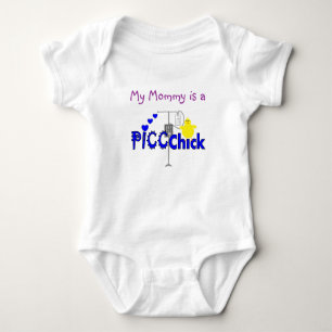 Geschenke PICC KÜKENS (PICC LINIE Baby Strampler