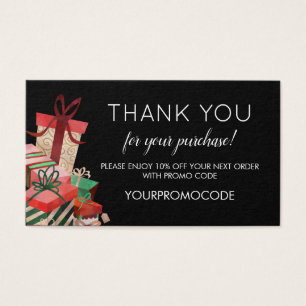 Geschenke Promo Code Rabattkarte