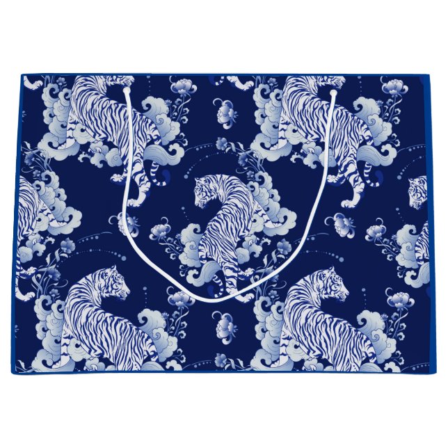 GESCHENKE SCHLEPPTIGERE IN BLUE GROßE GESCHENKTÜTE (Vorderseite)