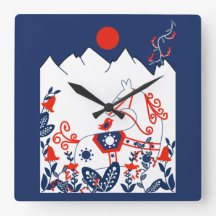 Geschenke schwedischer und finnischer Volkskunst