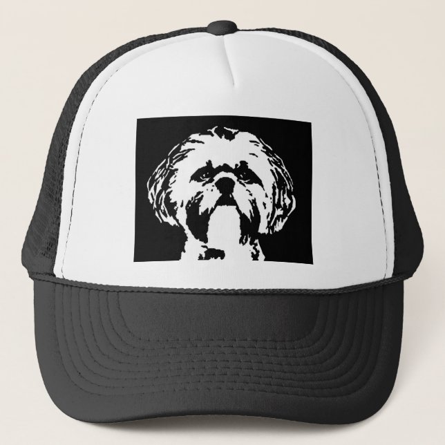 Geschenke Shih Tzu - Hut Truckerkappe (Vorderseite)