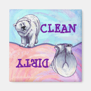 Geschenke und Accessoires für Polarbären Magnet