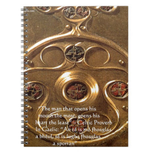 Geschenke und Karten für keltische Kunstgegenständ Notizblock