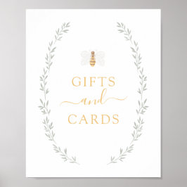 Geschenke und Karten Unterschreiben Süßigkeiten wi Poster