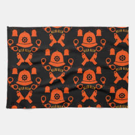 Geschenke und Zubehör der britischen Polizei Geschirrtuch