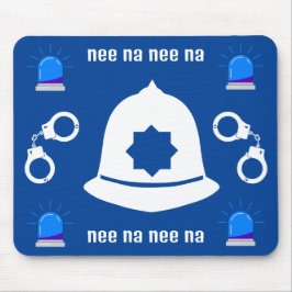 Geschenke und Zubehör der britischen Polizei Mousepad