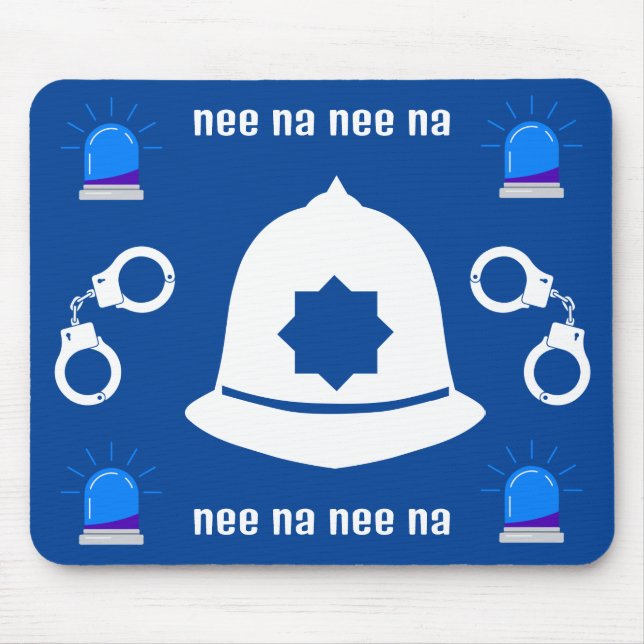 Geschenke und Zubehör der britischen Polizei Mousepad (Vorne)