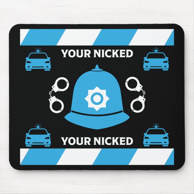 Geschenke und Zubehör der britischen Polizei Mousepad (Vorne)