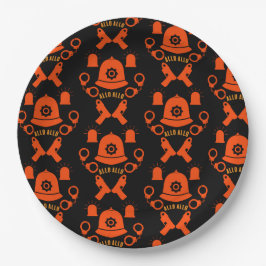 Geschenke und Zubehör der britischen Polizei Pappteller