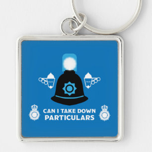 Geschenke und Zubehör der britischen Polizei Schlüsselanhänger