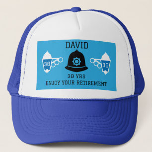 Geschenke und Zubehör der britischen Polizei Truckerkappe