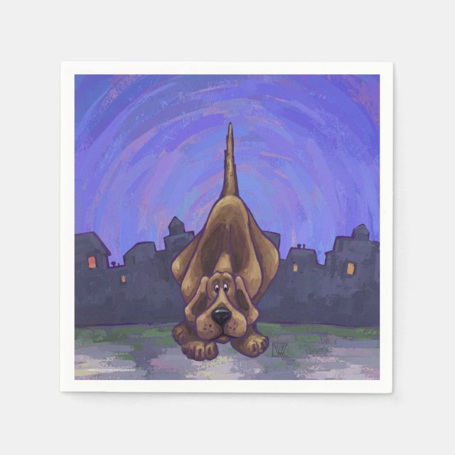 Geschenke und Zubehör für Hunde Serviette (Vorderseite)