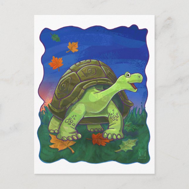Geschenke und Zubehör für Schildkröten Postkarte (Vorderseite)