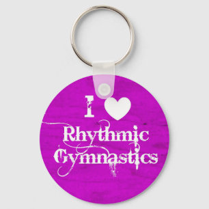 Geschenke und Zusätze der rhythmischen Gymnastik Schlüsselanhänger