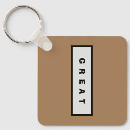 Geschenke: unter 25$ Attraktive Authority® GREAT Schlüsselanhänger