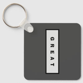 Geschenke: unter 25$ Attraktive Authority® GREAT Schlüsselanhänger