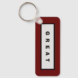 Geschenke: unter 75$ Attraktive Authority® GREAT Schlüsselanhänger