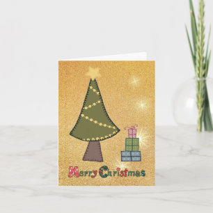 Geschenke unterm Baum Karte