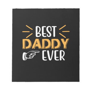 Geschenke Vater Bester Daddy überhaupt Notizblock