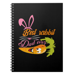 Geschenke Vater Bester Rabbit Vater je Notizblock