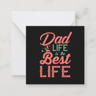 Geschenke Vater Das Leben der Vater ist das best Mitteilungskarte