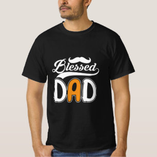Geschenke Vater   Gesegneter Vater T-Shirt