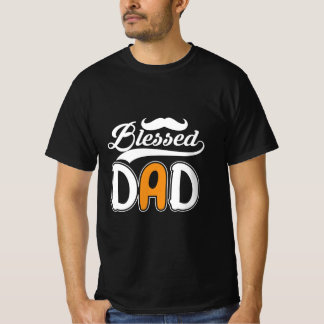 Geschenke Vater | Gesegneter Vater T-Shirt