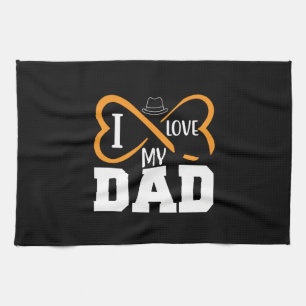 Geschenke Vater I Liebe Mein Vater Geschirrtuch