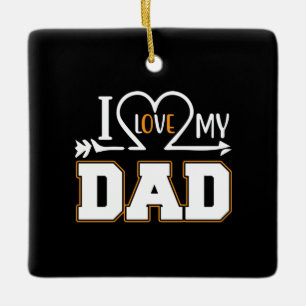 Geschenke Vater I Liebe Mein Vater Keramikornament