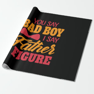 Geschenke Vater Ich sage Vater Abbildung Geschenkpapier