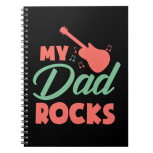 Geschenke Vater   Mein Vater Rocks Notizblock
