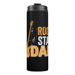 Geschenke Vater Rock Star Vater Thermosbecher