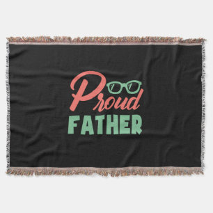 Geschenke Vater Stolzer Vater Decke