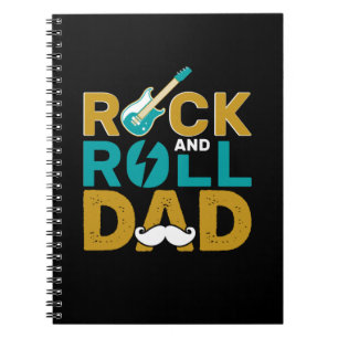 Geschenke Vater   Vater Rock and Roll Notizblock