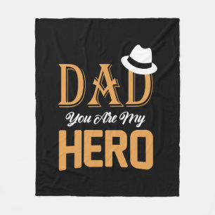 Geschenke Vater Vater Sie sind mein Held Fleecedecke