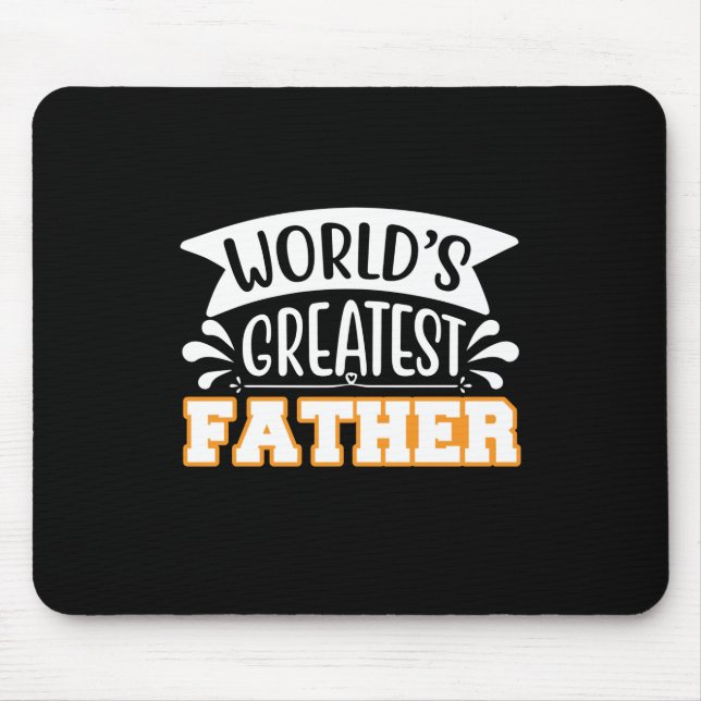 Geschenke Vater | Weltgrößter Vater Mousepad (Vorne)