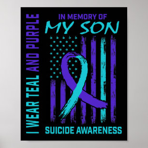 Geschenke Verlust Son Selbstmord Bewusstsein Ameri Poster