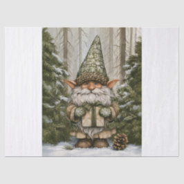 Geschenke verteilender Elf Seidenpapier