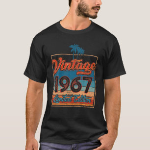 Geschenke Vintag 1967 Limited 55 Jahre alt Geburts T-Shirt