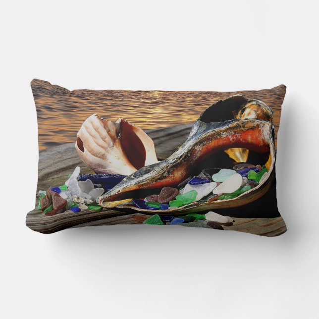 Geschenke vom Meer~ Martha's Vineyard MA - Kissen (Vorderseite)