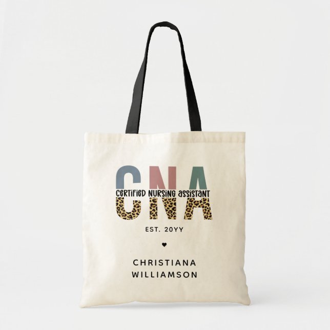 Geschenke von benutzerdefinierten CNA-zertifiziert Tragetasche (Vorne)
