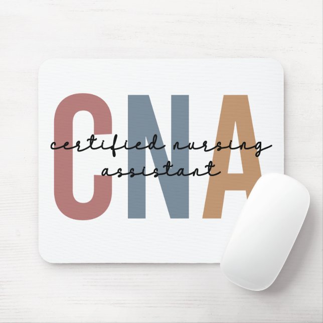 Geschenke von CNA Retro zertifizierten Pflegeassis Mousepad (Mit Mouse)