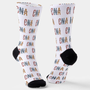 Geschenke von CNA Retro zertifizierten Pflegeassis Socken
