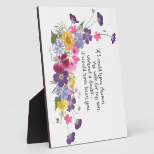 Geschenke von Daughter-inLaw Fotoplatte