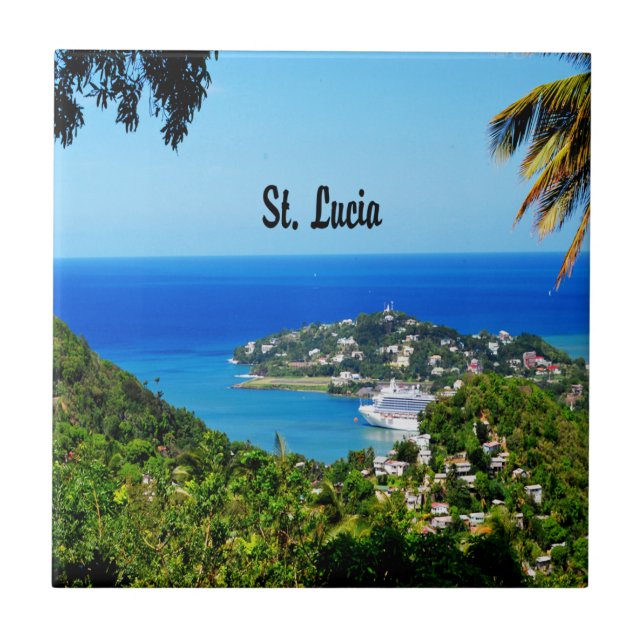 Geschenke von den Karibischen Meeren Fliese (Vorderseite)